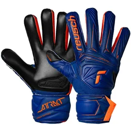 Reusch Attrakt Infinity Finger Support Junior Sharp Blue/Shocking Orange 7