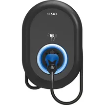 Vestel EVC04-AC11-T2P HOME PLUS Wandladestation Typ 2 (11 kW, 16 A) - 5 m Kabel