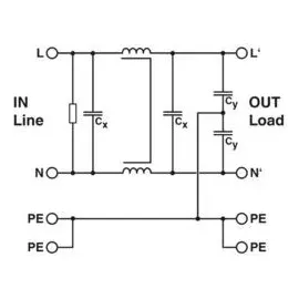 Phoenix Contact EMV-Filter FIL-1S-1-1A-230AC-PT