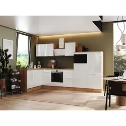 Respekta Selection  Elisabeth vormontierte L - Küche 340 x 175 cm wechselseitig ...
