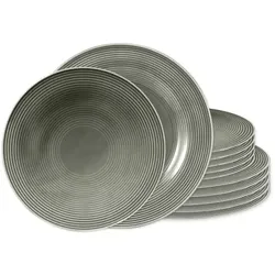 Seltmann Weiden Beat Perlgrau Tafelservice 12tlg.