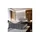 masseno Boxspringbett SLAT 160 x 200 cm Grau