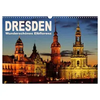 Calvendo Dresden - Wunderschönes Elbflorenz (Wandkalender 2026 DIN A3