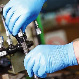 Franz Mensch Hygostar® EXTRA SAFE blau, | puderfrei,