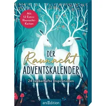 arsEdition Der Raunacht-Adventskalender: 24 zauberhafte Inspirationen | 24 + 12 Karten – Adventskalender und Raunächte für Erwachsene