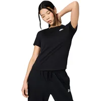 Nike Sportswear Club Essentials T-Shirt Damen 010 black M