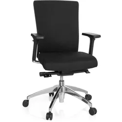 Bürostuhl / Chefsessel ASTRA BASE Stoff schwarz hjh OFFICE
