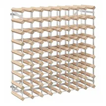 vidaXL Weinregal 22,5 x 80 x 22,5 cm Beige