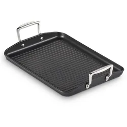 Le Creuset Alu Grillplatte Mit Rillen 34 X 25 cm