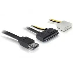 Delock Power Over eSATA cable - Power Over eSATA-Kabel - eSATAp (M)