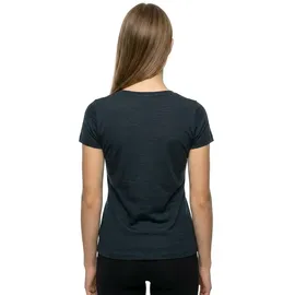 super.natural Sierra140 V Neck T-Shirt Blueberry XS