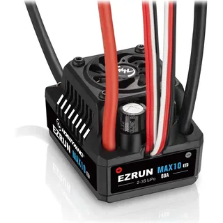 HobbyWing Ezrun MAX10 G2 80A Combo mit 3652SD-4100kV 38020347 Automodell Brushless Antriebsset 1:10