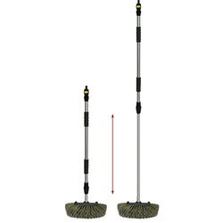 Yachticon Bürste, silberfarben, Aluminium