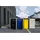 Hide Mülltonnenbox für 3 Tonnen 209 x 81 x 115 cm schwarz