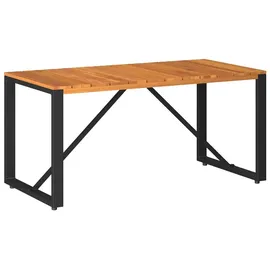vidaXL Gartenmöbel Set 4-tlg. Schwarz/Cremeweiß