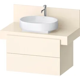 Duravit Balcoon 80x57x53,4cm, Elfenb. strukt., 2 SchKa.