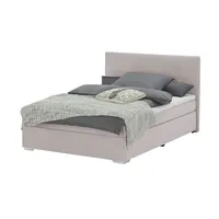 Deinbett Boxbett Cord Härtegrad H3 140x200 cm ¦ rosa/pink