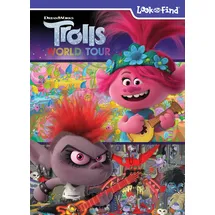 Phoenix International Publications DreamWorks Trolls World Tour Poppy, Branch, and More! - Look and Find Activity Book - PI Kids: 1