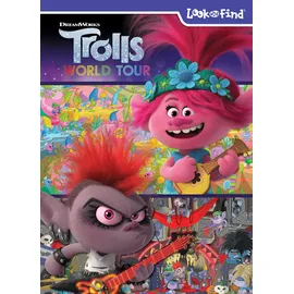 Phoenix International Publications DreamWorks Trolls World Tour Poppy, Branch, and More! - Look and Find Activity Book - PI Kids: 1