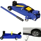 2T Profi Wagenheber Hydraulisch Rangierwagenheber mit Tragetasche, für Auto Van Garage Lifting