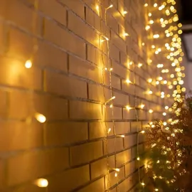 Newgarden Lichtervorhang LED 3x2 m warmweiß