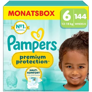 Pampers Premium Protection Gr. 6 (13-18 kg) 144 St.