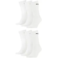 Puma Funktionssocken 6er Pack Weiß 43-46