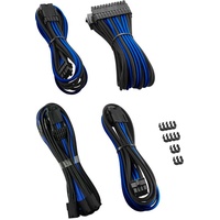 CableMod Pro ModMesh 12VHPWR Cable Extension Kit, schwarz/blau (CM-PCAB-16P3KIT-NKKB-3PK-R)