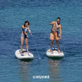huiike Stand Up Paddling Board 305 x 84 x 15 cm weiß