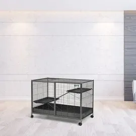 Savic Kleintierkäfig Royal Suite XL 115 x 67 x 81 cm schwarz