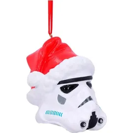 Nemesis Now Stormtrooper Weihnachtsmannmütze, zum Aufhängen, 8,3 cm, Weiß