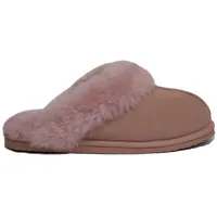 Reissner Lammfelle Lammfell Pantoffel NADINE mit Fellkranz Pantoffel 39