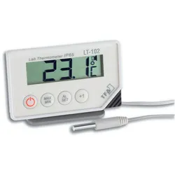 TFA Dostmann 30.1034, Elektronisches Umgebungsthermometer, Drinnen, Digital, Wei
