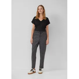 s.Oliver 7/8-Hose Relaxed-Fit Schwarz 34