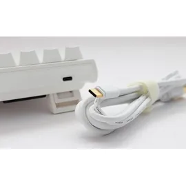 Ducky One 2 Pro Mini White Edition Gaming Tastatur, RGB LED - Kailh White