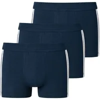 SCHIESSER Trunks mit Stretch-Anteil im 3er-Pack, Dunkelblau, XXL