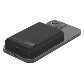 Belkin BOOST CHARGETM Magnetische drahtlose Powerbank 5000mAh, Standfuß, schwarz