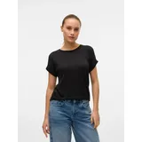 Vero Moda Kurzarmpullover Schwarz S