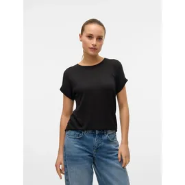 Vero Moda Kurzarmpullover Schwarz S