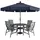 luxuskollektion Sonnenschirm 270 x 270 cm Marineblau