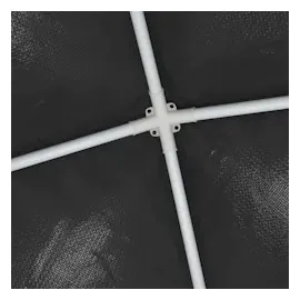 vidaXL Profi-Partyzelt 2 x 2 m Anthrazit