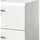 inn.furn Waschbeckenunterschrank in Weiß Hochglanz 60 cm Cover