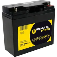 Universal Power AGM 12V 20Ah Batterie zyklenfest wartungsfrei