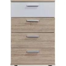 Hti-Living HTI-Line Nachtschrank Nina mit 4 Schubladen