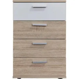 Hti-Living HTI-Line Nachtschrank Nina mit 4 Schubladen