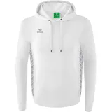 Kapuzensweat weiß 3XL