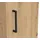 milino Mehrzweckschrank 30 x 195 x 40 cm Eiche Artisan