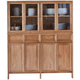 Tikamoon Buffet Geschirrschrank aus Mindiholz 120 cm BEIGE