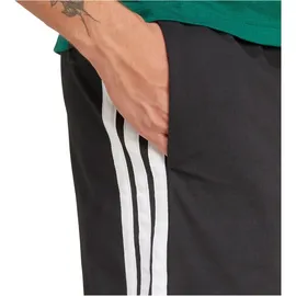 adidas Essentials 3-Streifen Single Jersey 7 ́ ́ Kurze Hose Black / White L