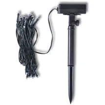 vidaXL Solar Lichterkette 24 LED 3,8 m Weiß